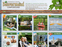 Tablet Screenshot of beavermeadcampground.com